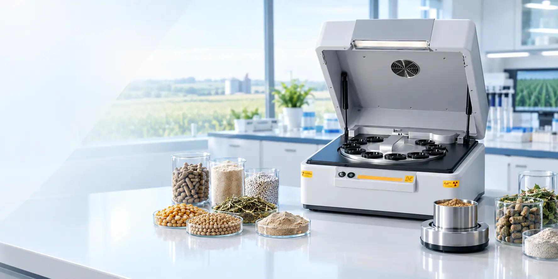 Análisis de minerales y nutrientes en alimentos balanceados con EDXRF